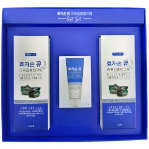 효자손큐 초록입홍합크림 선물세트(총220ml)